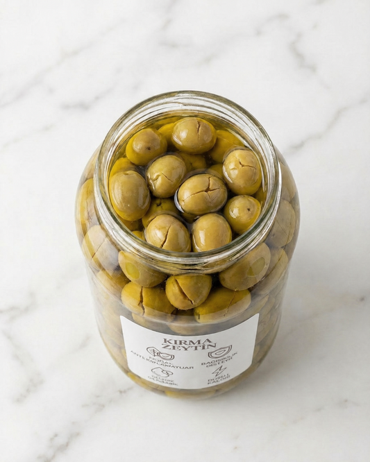 Yeşil Kırma Zeytin Detay - Germencik Memecik