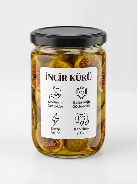 Zeytinyağlı İncir Kürü 650 gr – Aydın Germencik, cam kavanoz, doğal sızma zeytinyağı ile hazırlanmış